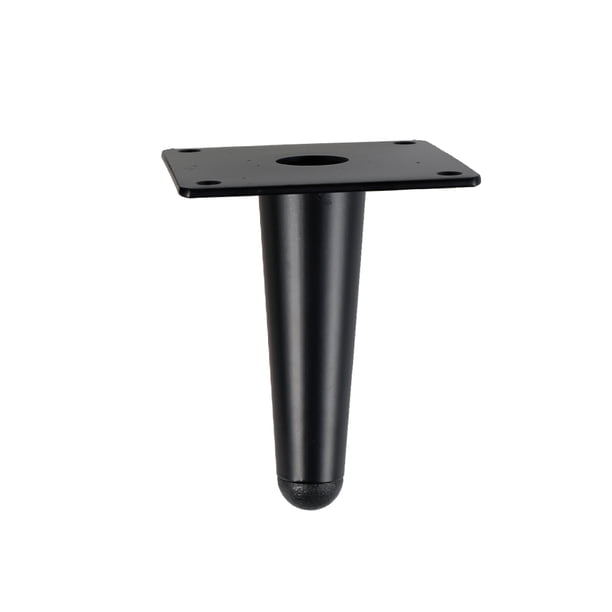 Muyoka Muebles de hierro Pata de la mesa Redondo Cónico Sofá moderno Patas de la silla Gabinete de metal recto Armario Pies del sofá Hardware Mesa de centro Pies de repuesto Muyoka Hogar