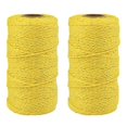 thumbnail image 1 of 2mm 100m Cotton String Twine 8 Ply Solid Colour Holiday Decorative Thread For Diy Craft Gift Bake Wrapping, 1 of 5
