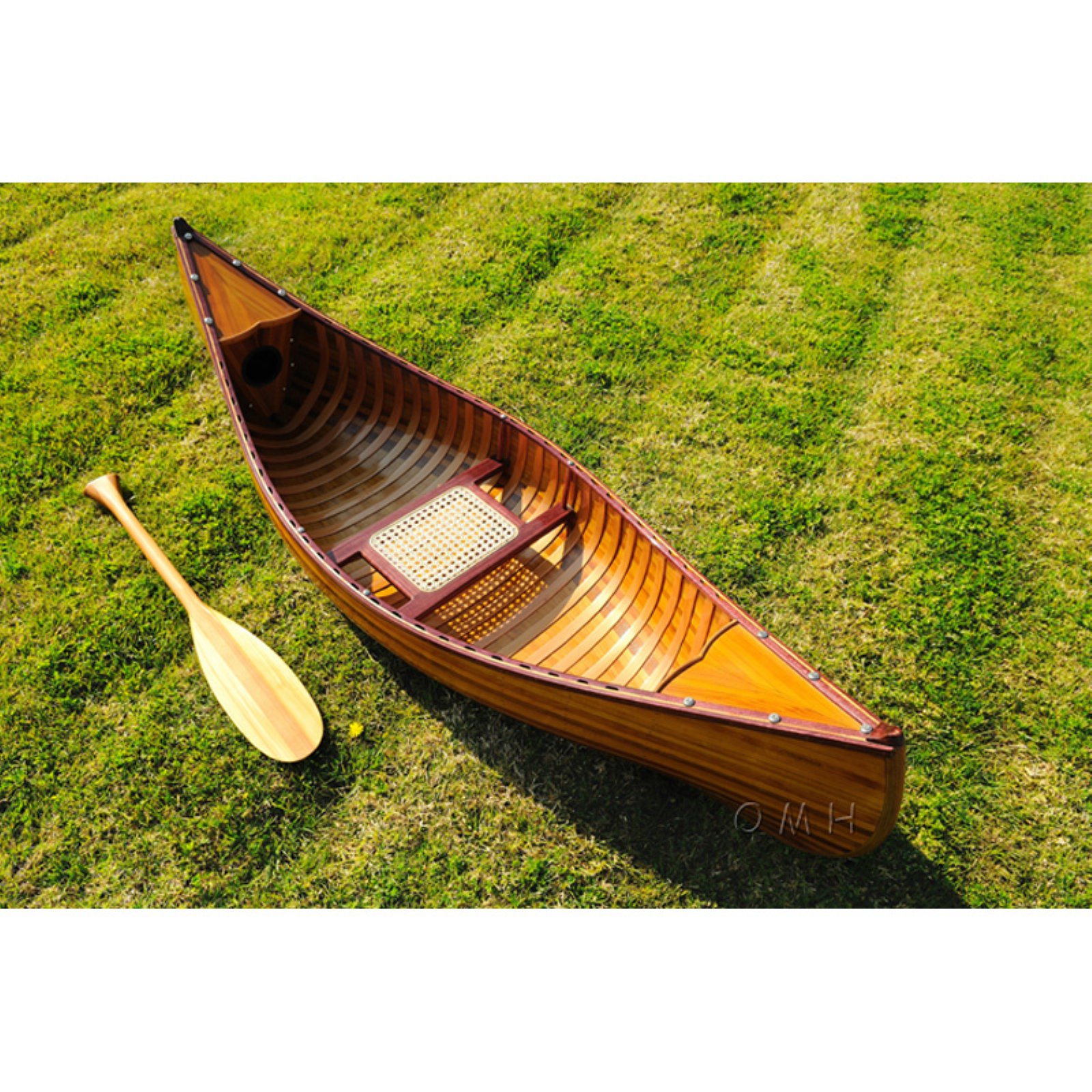 Old-Modern Handicrafts 6 Feet Canoe with Ribs