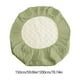 thumbnail image 3 of pstuiky Sábana impermeable de 150 x 200 cm (59 x 78 pulgadas) cómoda suave gruesa intercalada transpirable lavada funda protectora para colchón., 3 of 7