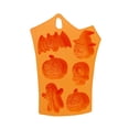 thumbnail image 3 of Wosthever Joan's Kitchen Halloween temática Fondant molde pastel gelatina Chocolate bandeja para hornear Fondant molde de silicona herramienta para Herramientas y accesorios para hornear Wosthever HA000028-00B, 3 of 6