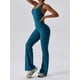 thumbnail image 2 of Lucakuins Mono de entrenamiento para mujer, sin mangas, cuello en U, sin espalda, hueco, sólido, delgado, mono de yoga Lucakuins  moda, 2 of 7