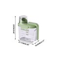 thumbnail image 2 of Best Airtight Food Storage Containers - 800ml Clear Plastic Grain Jars with Locking Lids for Kitchen Pantry Organization, 2 of 2