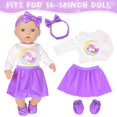 thumbnail image 4 of Set de ropa y accesorios para muñecas UNICORN ELEMENT 16-18", 4 of 7