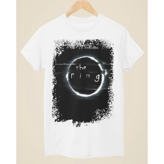 The Ring - Movie Poster Inspired Unisex White T-Shirt