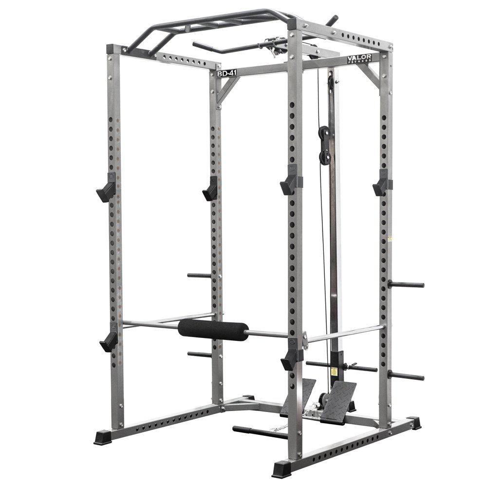 Valor Fitness BD41BL, Heavy Duty Power Cage with MultiGrip ChinUp