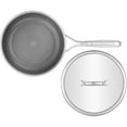 thumbnail image 2 of ZWILLING Peak 10-inch Stainless Steel Ceramic Nonstick Dual Performance Fry Pan with Lid, 2 of 6