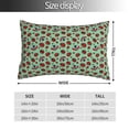 thumbnail image 2 of Pofeuu Ladybugs 3 Print Polyester Microfiber Plush Pillowcases, Super Soft and Cozy Pillow Case Covers with Envelop Closure（Pillow core not included）-14"x20", 2 of 6