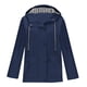 thumbnail image 3 of Chaquetas y abrigos casuales con capucha de manga larga para mujer, chaqueta impermeable lisa con capucha para exteriores, abrigo superior a prueba de viento para mujer, 3 of 5