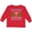 Red, variant on Inktastic Happy Chrismukkah Sweater Style with Menorah and Trees Boys or Girls Long Sleeve Toddler T-Shirt