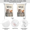 thumbnail image 3 of Welcome Garden Flag Double Sided Polyester Decorative Yard Sign with Cute Kitten and Puppy Design for Outdoor Home Decor 12.5 x 18 Inch#24411, 3 of 6