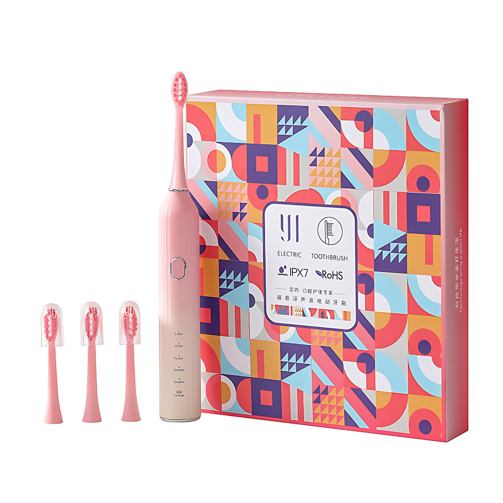 Electric Toothbrush With Magnetic Levitation Motor, Multi-Frequency Vibration, 5 Modes, 3 Strengths, 1.4 Million Vibrations Per Minute, High-Quality Bristles, 2000mAh Battery, Long Runtime