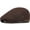 Brown, variant on 1Pack Breathable Mesh Flat Cap for Man/Woman Adjustable Newsboy Cap Cabbie Hat