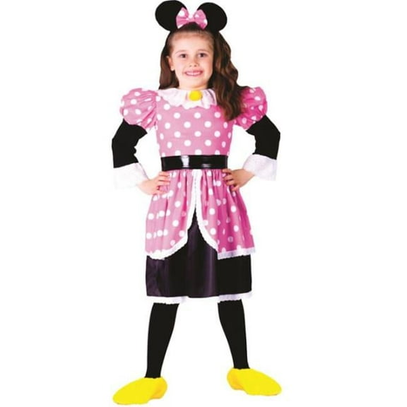 Dress Up America 758-T4 Ms. Mouse Costume- T4