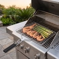 thumbnail image 6 of Fish Grill Basket, Folding Portable Fish Grilling Rack for BBQ – Stainless Steel Grilling Basket for Veggies, Shrimp & Meat Cook, Comes with 2 Basting Brushes, 6 of 6