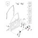 thumbnail image 4 of Bisel de moldura cromado de manija de puerta interior izquierda 96660863 para Captiva Sport 2012-2015 Ver 2008-2010, 4 of 5