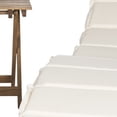 thumbnail image 6 of Safavieh Pacifica Outdoor Modern 3 Piece Lounge Set with Cushion, 6 of 12
