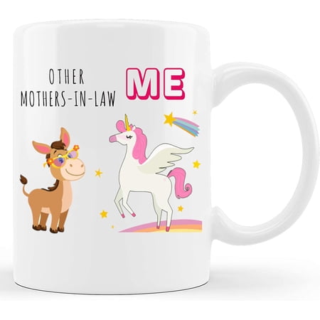 Other Mothers In Law Vs Me Unicorn Funny Mother s Day Mother-In-Law Gift Ideas for Awesome Mom InLaw Ever from Daughter-In-Law Son-In-Law Kids for Christmas Birthday Coffee Mug Tea Cup