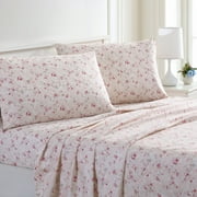 Modern Threads Printed 3 Piece Sheet Set, Kashmir Rose, Twin