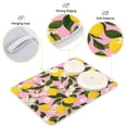 thumbnail image 2 of Iauyy Dish Drying Mat for Kitchen Counter, Super Absorbent & Hanging 16x18 / 18x24 Inch (S/M) Decorated with White Flowers, 2 of 8