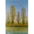 thumbnail image 2 of OToole, Tim 13x18 Black Ornate Wood Framed with Double Matting Museum Art Print Titled - Gilded Trees II, 2 of 4