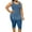Dark Blue, variant on Womens Plus Size 2 Piece Outfit Casual Sportswear Striped Sleeveless Tank Top and Capri Leggings Tracksuit Sets
