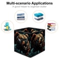 thumbnail image 2 of Bear Foldable Storage Box with Handle, 10.8"x10.5"x10.6", Large Capacity for Storage Containers, Storage Baskets, and More!, 2 of 6