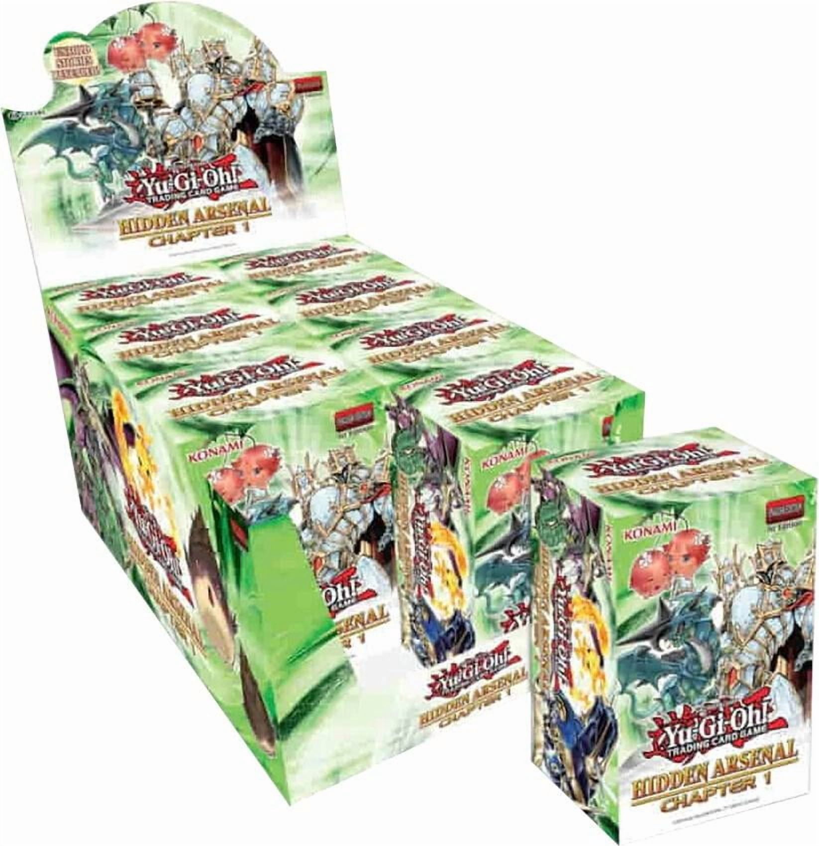 Yu-Gi-Oh! Cards: Hidden Arsenal Chapter 1 Display Booster Box - Includes 8 Mini Boxes!