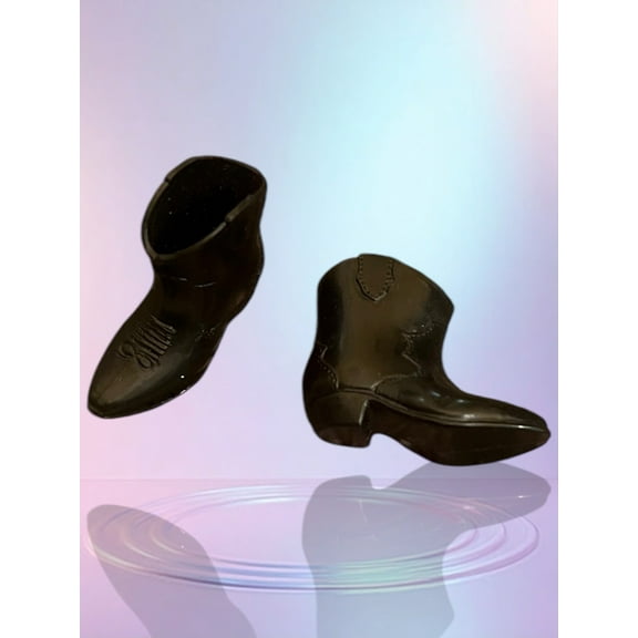 Lol Surprise doll OMG Bartz KEN DOLL “Western Stamping” Cowboy Boots Action Figure SHOES black