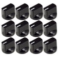 thumbnail image 1 of 12 PCS Electric Guitar Knobs Top Hat /Volume Control Black, 1 of 8