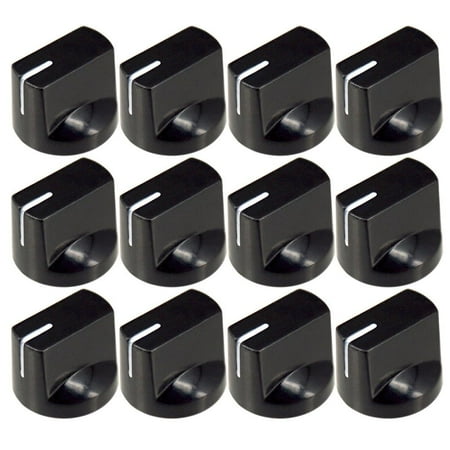 12 Hat Style Volume & Control Knobs Set for Electric Guitar Replacemen