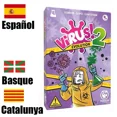 thumbnail image 3 of Virus 1 2 3 Juego de mesa El juego de cartas contagiosamente divertido Versión en español Inglés Francés Juego de fiesta para divertirse Juego familiar, 3 of 5