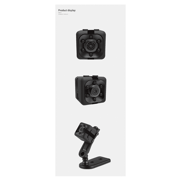 Mini Cámara de Seguridad Inalámbrica Full HD 1080P Mini Videocámara 200 MAh Visión Grabación de Vídeo Detección de Movimiento