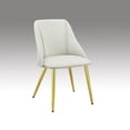 thumbnail image 3 of Silla auxiliar Simple Relax ACME, juego de 2 patas de metal blanco, 3 of 7