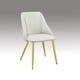 thumbnail image 3 of Silla auxiliar Simple Relax ACME, juego de 2 patas de metal blanco, 3 of 7