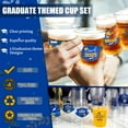 thumbnail image 2 of GuassLee Blue and Gold Graduation Decorations 2025 Party Cups - 50pcs 12Oz Blue Gold Yellow Disposable Graduation Plastic Cups for Drinks Class of 2025 Graduation Party Favors Supplies, 2 of 8