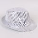 thumbnail image 4 of Sonducket Sombrero de actuación suave y cómodo para espectáculos de danza escénica Clubes de sombrero de copa de moda Sombreros Rojo 58CM, 4 of 6