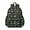 Green Dinosaurs MultiShapes Pattern, variant on Green Dinosaurs MultiShapes Pattern Cute School Backpack with Padded Back and Adjustable Shoulder Straps 13.4"x11"x4.7"