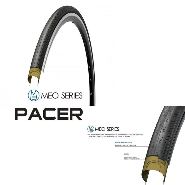 Serfas Meo Pacer Tire Black 27x1.25