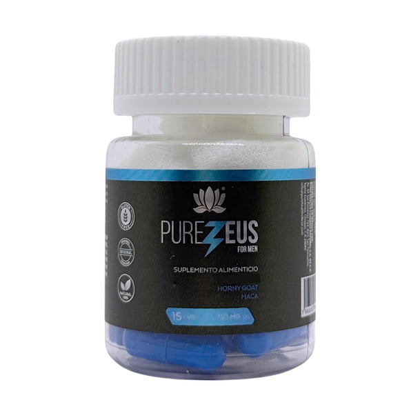 Pure Health Pure Zeus for Men Horny Goat Maca 15 cáps