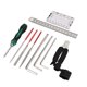 thumbnail image 1 of Kit De Herramientas De Mantenimiento De Guitarra, Herramienta De Reparación De Guitarra Portátil De Plástico Metálico, Operación Simple Universal, Multifuncional Para Afinar, 1 of 7