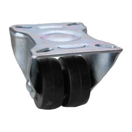 - ALBION 202RN02052R001G Dual Whl Rgd Cstr, 200 lb, 2 In Dia, Rubber
