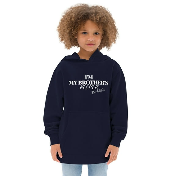 I'm My Brothers Keeper=Kids fleece hoodie