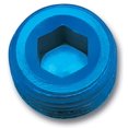 thumbnail image 2 of Russell Automotive Pipe Plug Fitting 662030 1/8 Inch Pipe Thread; Anodized; Blue; Single, 2 of 2