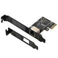 thumbnail image 1 of 5GB PCIE PCI Express X1 to RJ45 Gigabit Ethernet Service Network Card, 1 of 5