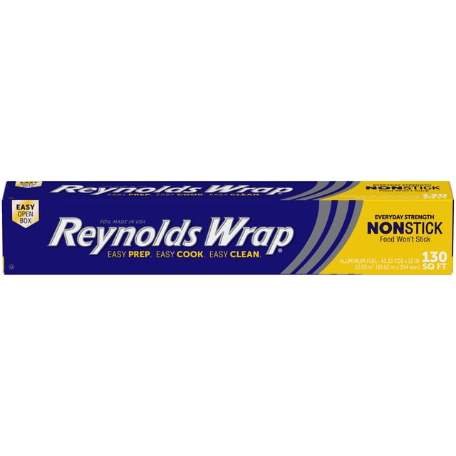 Lámina de aluminio Reynolds Wrap, antiadherente, 130 m x 30 cm