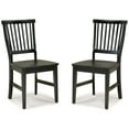 thumbnail image 2 of Home Styles Arts & Crafts Side Chair - Set of 2, Ebony, 2 of 2