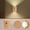 Khaki, variant on SHIMELE Wood Grain LED Night Light, Magnetic Wall Lamp, USB Rechargeable, Motion Sensor Light, Warm White, Portable Home Decor for Bedroom, Hallway, Staircase