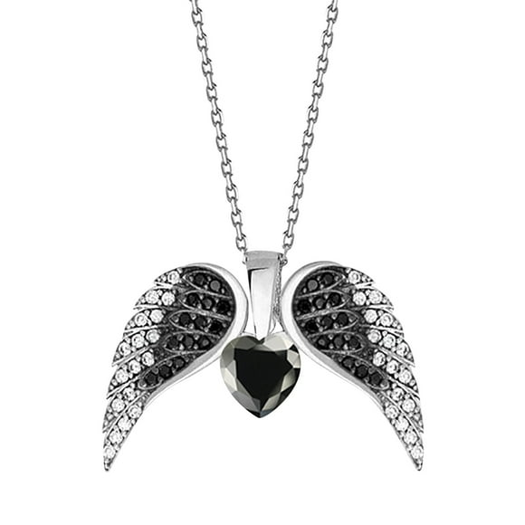 LSLJS Fashion Ladies Necklace Heart Pendant Necklace Gift Decoration Accessories, Gifts for Mom Wife Girlfriend Her on Anniversary Mothers Day Valentines Day Christmas Birthday Gifts for Women