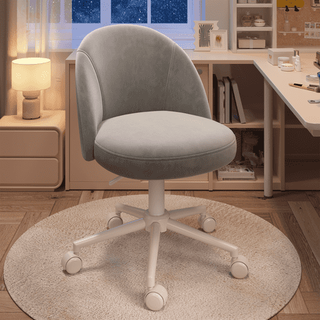 vanity chair with wheels small product